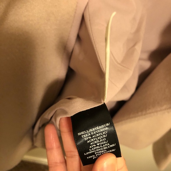 NWT Ann Taylor Double Breasted Wool Coat XS - Picture 6 of 8